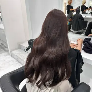 ロング カラー ♡上品韓国髪♡ブラ ウン/SAYATOのヘアスタイル