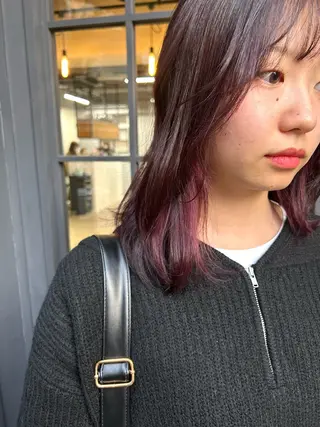 カラー ROCCOeast Rukaのヘアスタイル