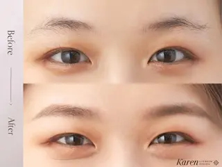 アイブロウ 透明感color吉田 沙羅のヘアスタイル