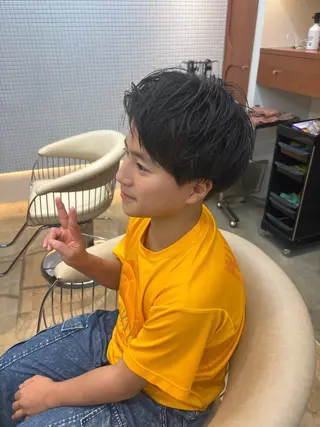 ショート メンズ PANOLA下北沢店所属・メンズカット モデル募集🎀ユウリのヘアスタイル