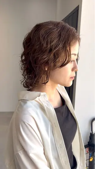 ミディアム ✨圧倒的ツヤ感✨美髪 カズ　豊島区　大塚駅のヘアスタイル