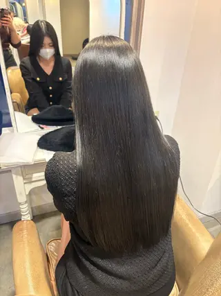 ロング 🎀韓国レイヤー/透 明感カラー/airiのヘアスタイル