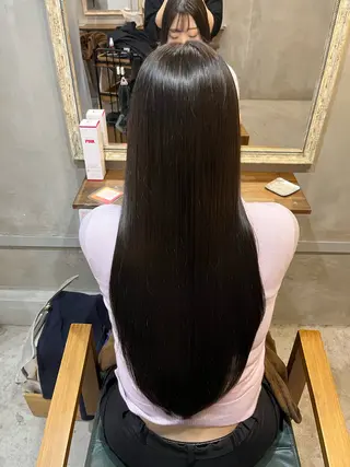 ロング αito新宿 カットモデル募集のヘアスタイル