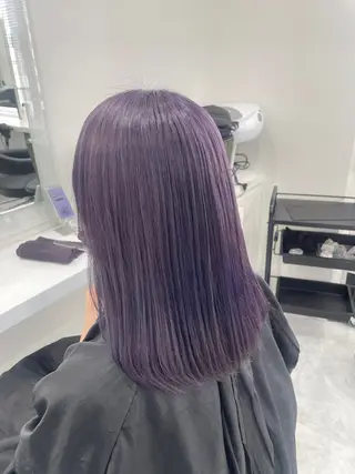 ロング カラー 大人っぽ韓国🤍ブリ ーチ/mitsukiのヘアスタイル