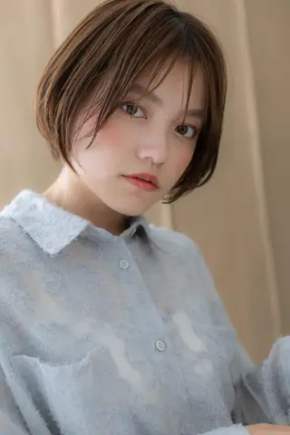 ショート カラー ヘアアレンジ 似合わせスタイル🫧 木村夏暢のヘアスタイル