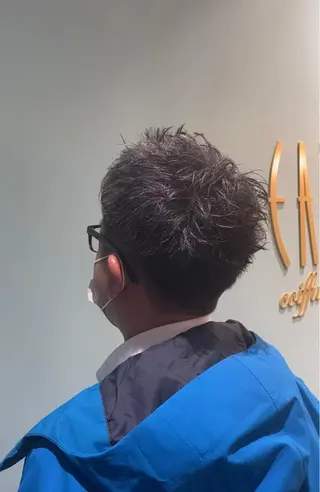 ショート メンズ 磯田 冬弥のヘアスタイル