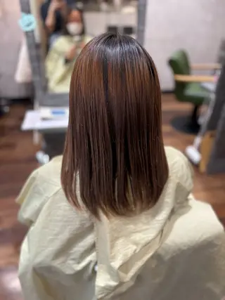 ロング 工藤 彩花のヘアスタイル