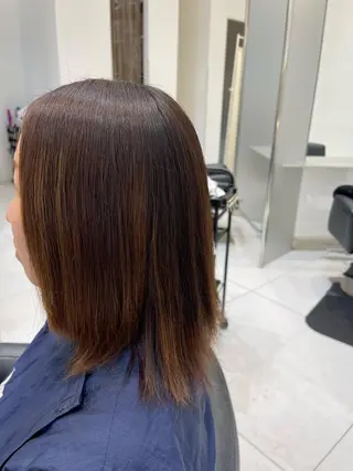 ミディアム 上原 和樹のヘアスタイル