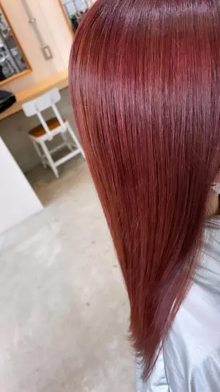 ミディアム カラー Agu  hair you所属・♡ yumaのヘアスタイル