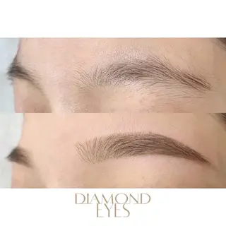 アイブロウ ダイヤモンドアイズ ⭐︎EBIEのマツエク・マツパデザイン