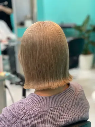 ショート カラー mana/髪質改善/ ヘアセット/パーマのヘアスタイル