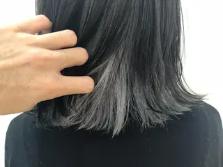 ミディアム カラー 加藤 利基のヘアスタイル