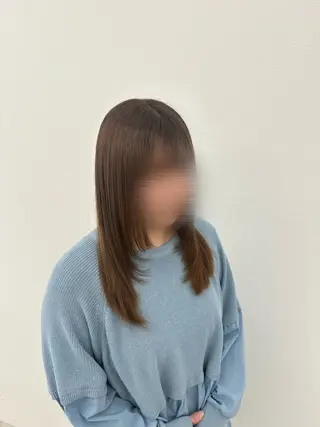 ロング 市川 栖々子のヘアスタイル