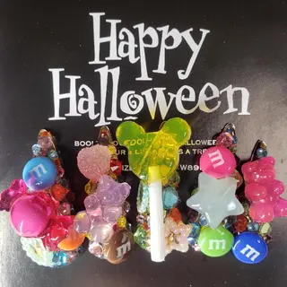 ロング クロキ 。のネイルデザイン