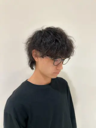 パーマ メンズ 髪質改善/ストレート パーマ長久手/ひかるのヘアスタイル