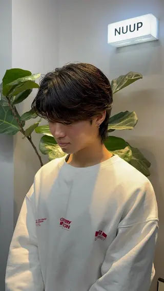 ショート パーマ メンズ メンズ特化/パーマ/ 韓国ヘア/natsuのヘアスタイル