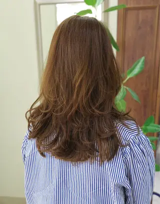 カラー トーンアップ 、 ダウン🧡青山紗弥華のヘアスタイル