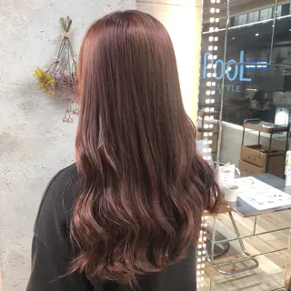 ロング カラー wakana 【ブリーチカラー】のヘアスタイル