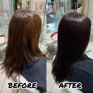 ロング 髪質改善美容師 鈴木のヘアスタイル