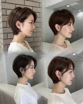 ショート カラー atsuki ショート特化のヘアスタイル