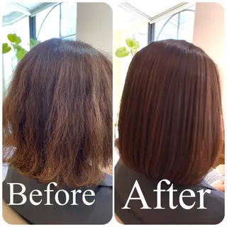 treトレ（旧　アマニエン南口店）所属・髪質改善ストレート• デジパモデル　かなのヘアスタイル