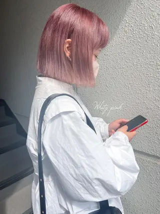 ミディアム カラー カラーパティシエ facce🌼ikoのヘアスタイル