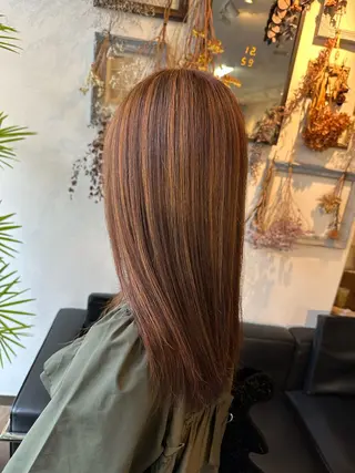 ロング カラー インナーカラー指名 No.1菊池柊真のヘアスタイル