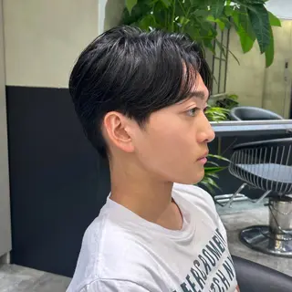 メンズ 池袋/韓国メンズヘア ❤️💙軸丸みうのヘアスタイル