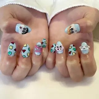 ネイル 💎🐰 saki. m 🐰💎のネイルデザイン