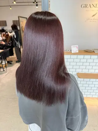 ロング カラー 片山 実莉のヘアスタイル