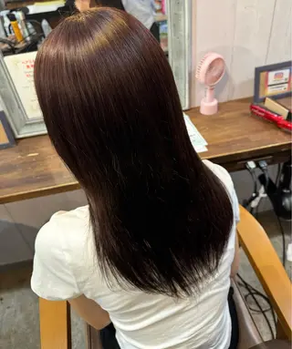 ロング 八木 輝のヘアスタイル