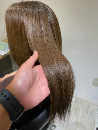 カラー diar江ノ島所属・mai🤍透明感/ 縮毛矯正/藤沢江ノ島のヘアスタイル