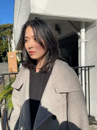 セミロング tim.所属・🪐ナチュラルモード ヘア🪐honokaのヘアスタイル