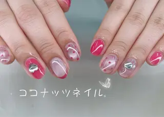 ネイル 神田 ココナッツのネイルデザイン