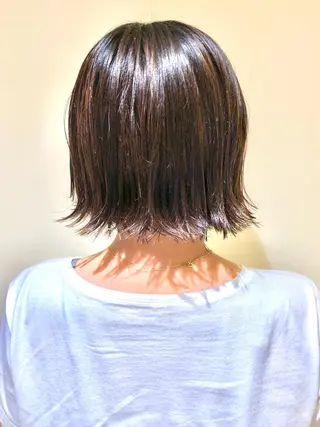 ショート カラー さかい なつみのヘアスタイル