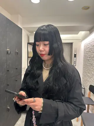 ロング カラー 銀座/ヘアセット シマムラ ミホのヘアスタイル