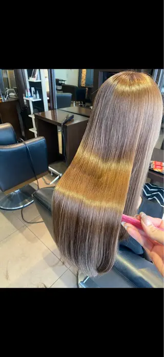 ロング 【髪質改善💎韓国風 レイヤー🌷】山川のヘアスタイル