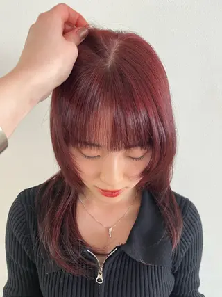 セミロング カラー ANY/ Nanaのヘアスタイル