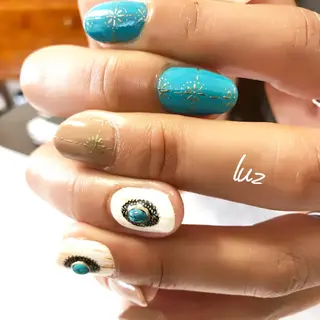 ネイル マツエク・マツパ miel nailのネイルデザイン