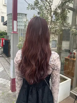 ロング カラー EARTH菊名店👾 ひらのすぐるのヘアスタイル