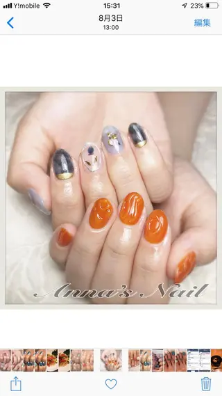 ネイル Anna’s Nail所属・清口 杏奈のネイルデザイン