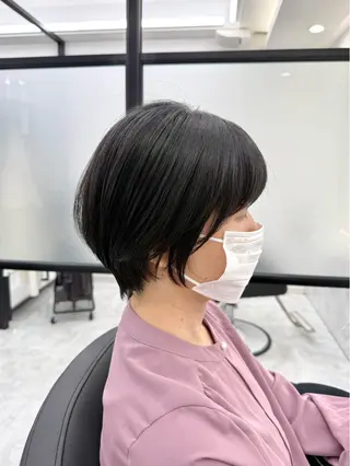 ショート F.所属・miku 🍑髪質改善サロンのヘアスタイル