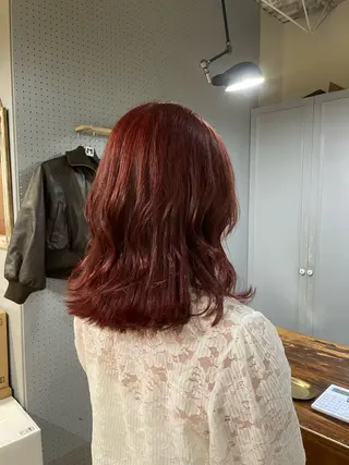 ミディアム カラー 🤩噂のMr.髪ポジ ティブ®️yu🤩のヘアスタイル