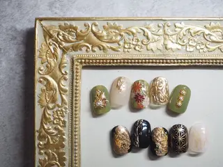 ネイル glaNje 福光のネイルデザイン