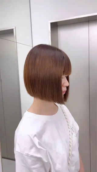 ミディアム ボブ特化 似合わせヘア/かずきのヘアスタイル