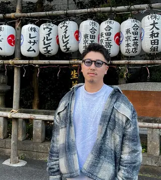 ショート カラー パーマ メンズ BARBER SUGIYAMA所属・北千住理容室バーバー 小堀悠作のヘアスタイル