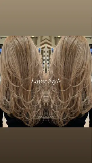 ロング ORO豊中店　日向 春喜のヘアスタイル