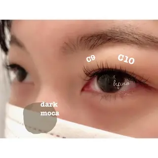 セミロング カラー ヘアアレンジ マツエク・マツパ Sia.   大阪梅田茶屋町店所属・まつパ/まつエク Sia.茶屋町店のマツエク・マツパデザイン