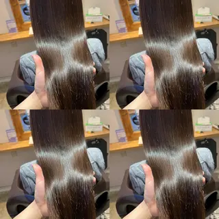ロング カラー 店長✨️韓国ヘア✖️ 髪質改善カラー／純大のヘアスタイル