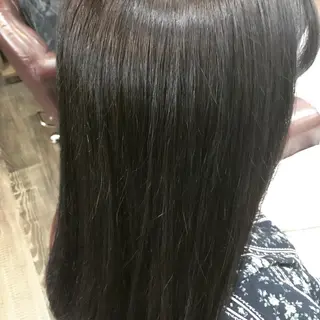 セミロング カラー パーマ embrace エンブレイスのヘアスタイル